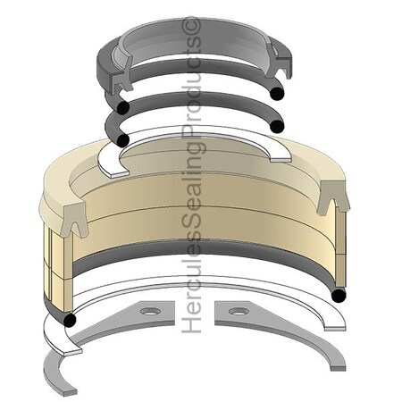 Toyota -After Market Parts Hydraulic Cylinder Repair Kit- 60 X 70 mmLIFT TRUCK KITS 04651-20132-71